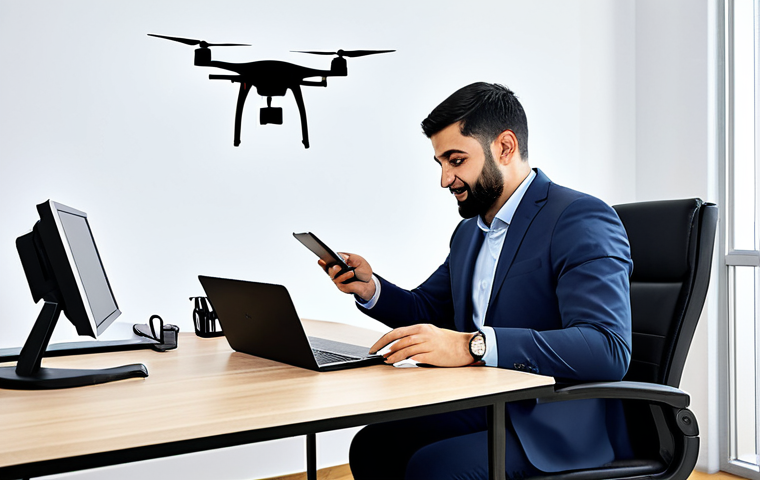 드론 배송 서비스의 고객 기반 확대 전략 - **

"A senior citizen in Istanbul, fully clothed in modest attire, receiving a package from a drone ...